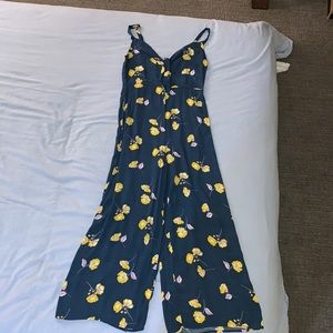 Urban Outfitters Floral Jumpsuit